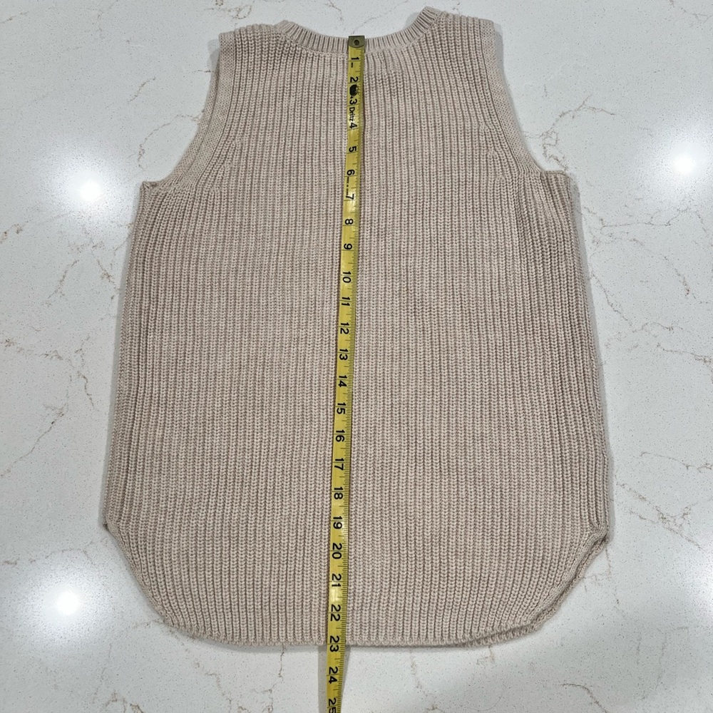 LOFT Beige Knit Sweater - Picture 5 of 6